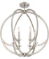 Orion 6-light Pendant Brushed Nickel