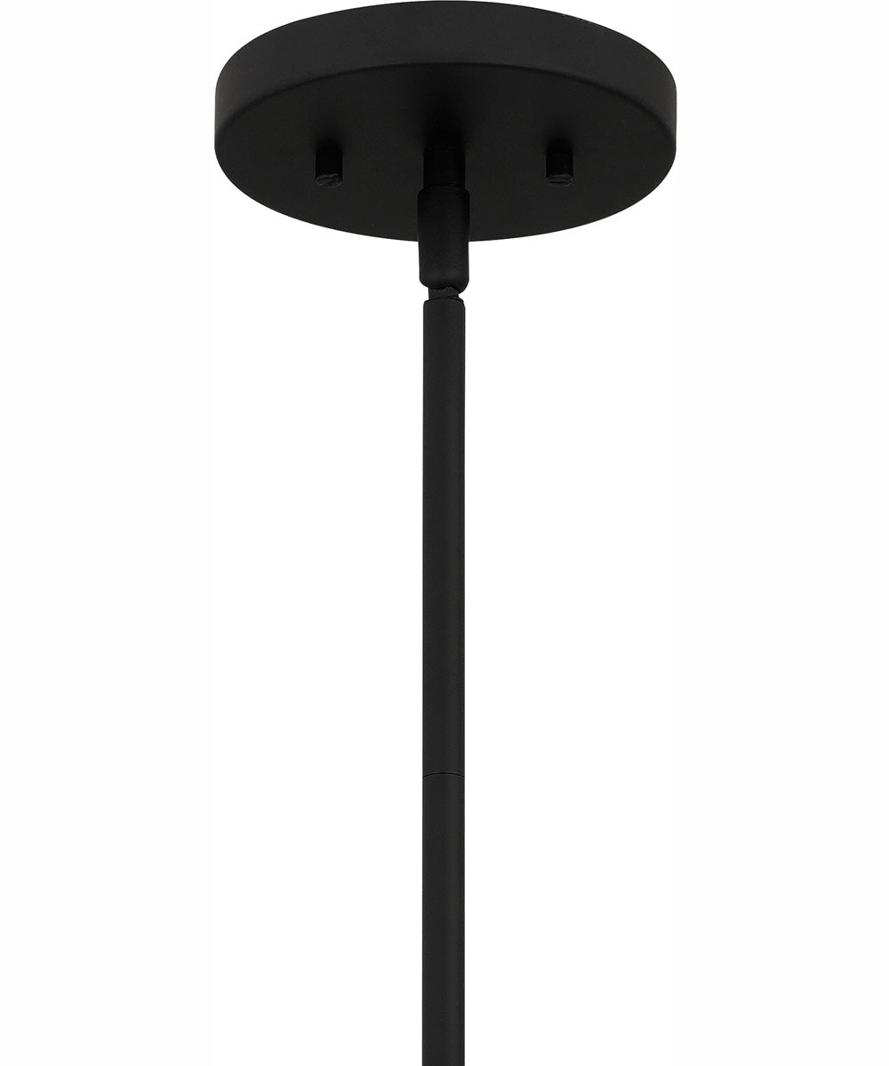 Quoizel Piccolo Pendant 1-light Mini Pendant Matte Black