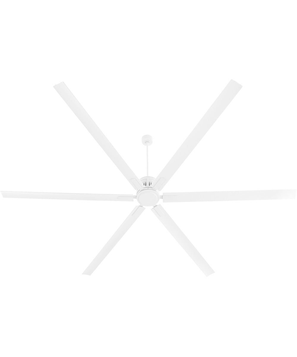 120" Zeus Patio Ceiling Fan Studio White