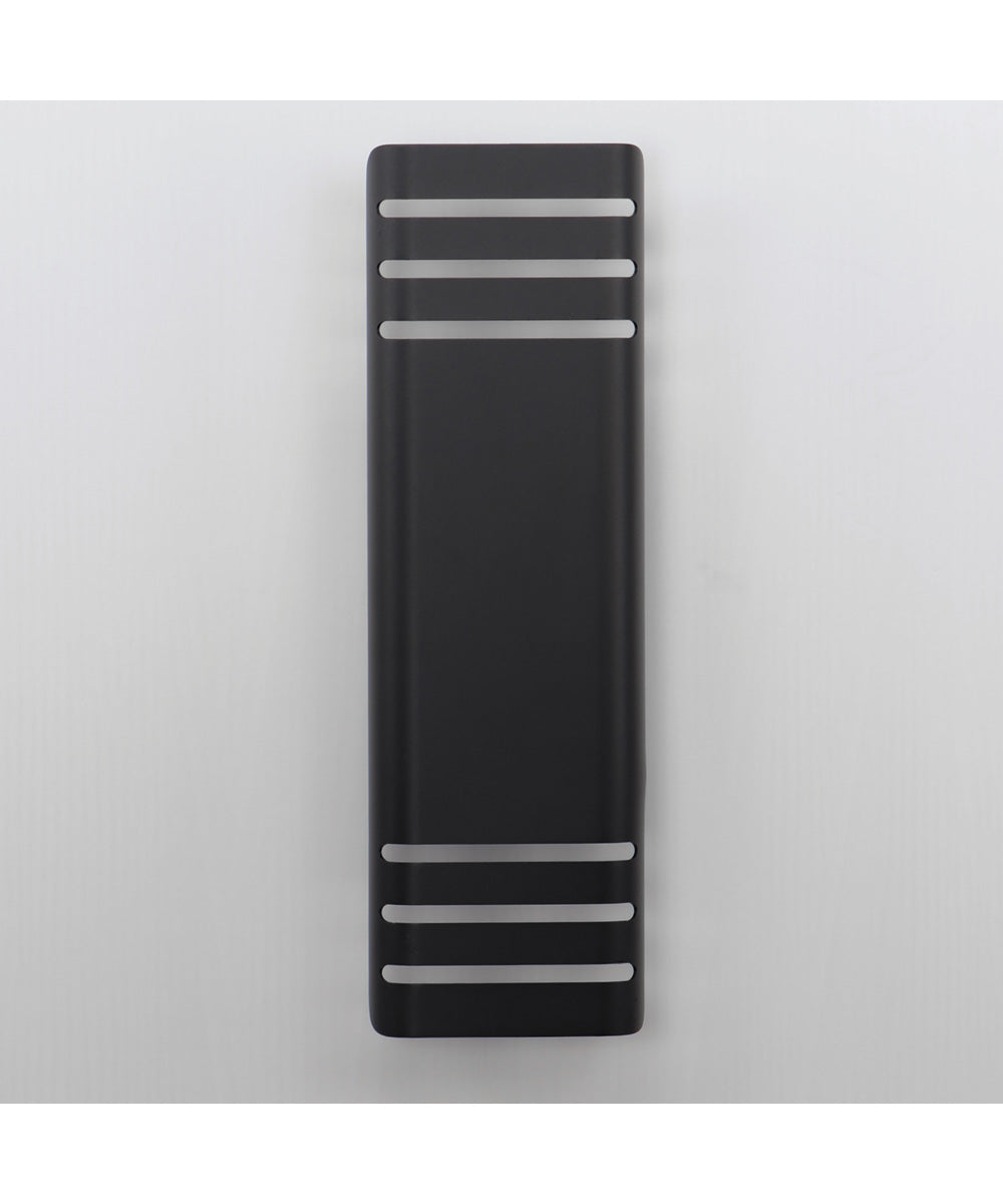 Lightray Large LED Outdoor Wall Lamp Black