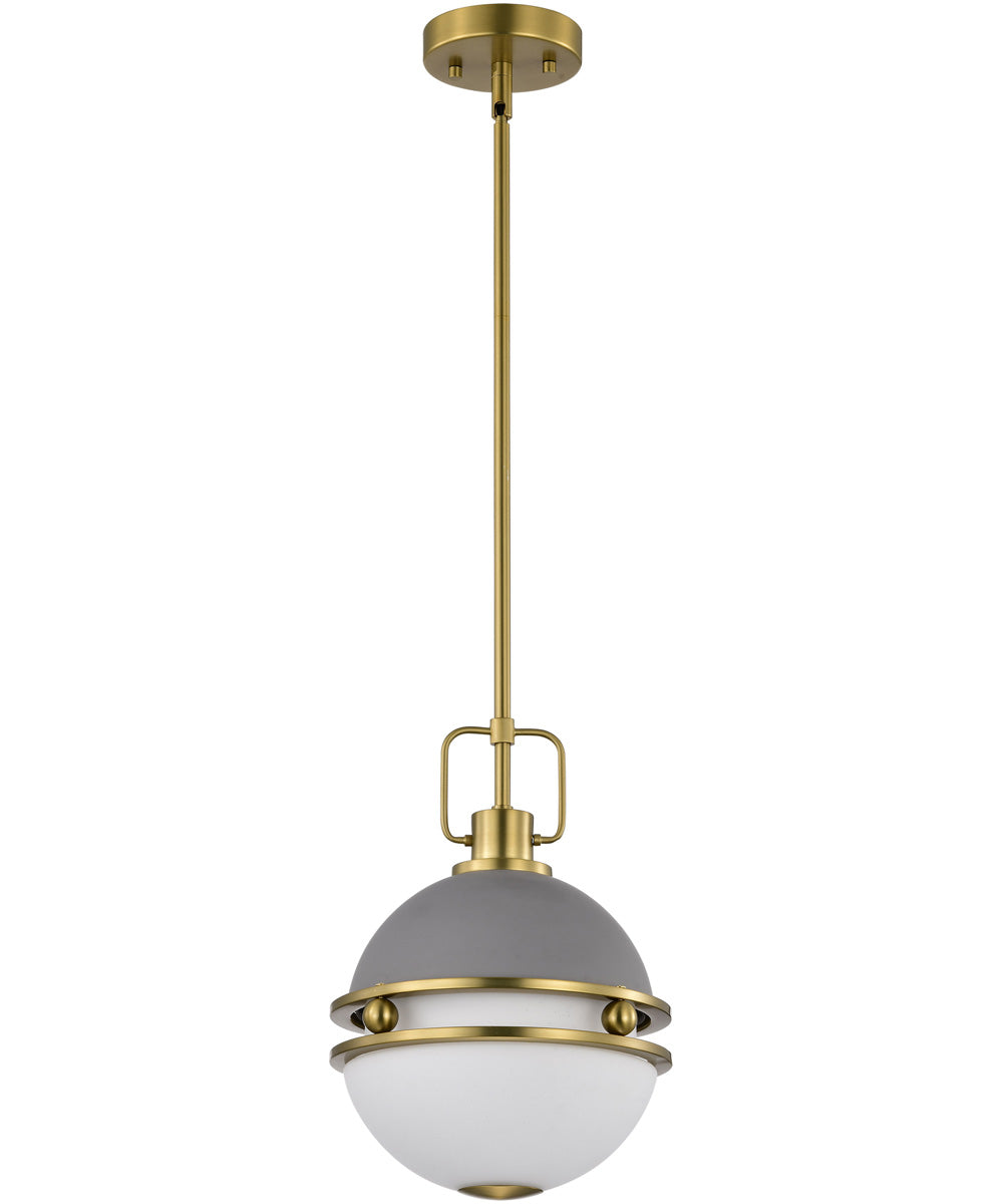 Everton 1-Light Pendant Matte Gray