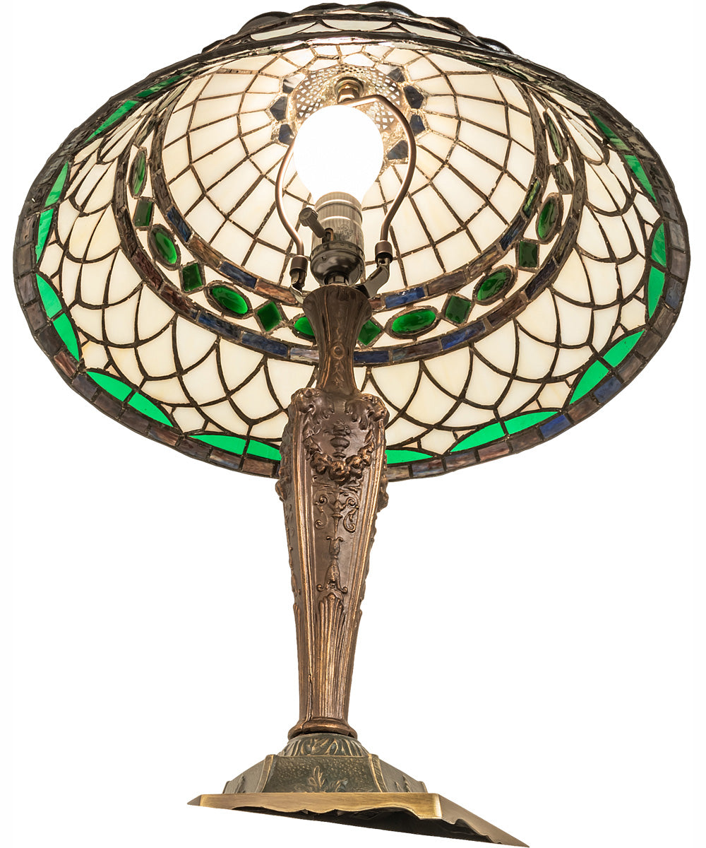 23" High Tiffany Roman Table Lamp
