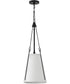Danvers 1-Light Small Pendant in Black