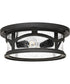 Marblehead Medium 2-light Outdoor Ceiling Light  Coastal Armour Mystic Black