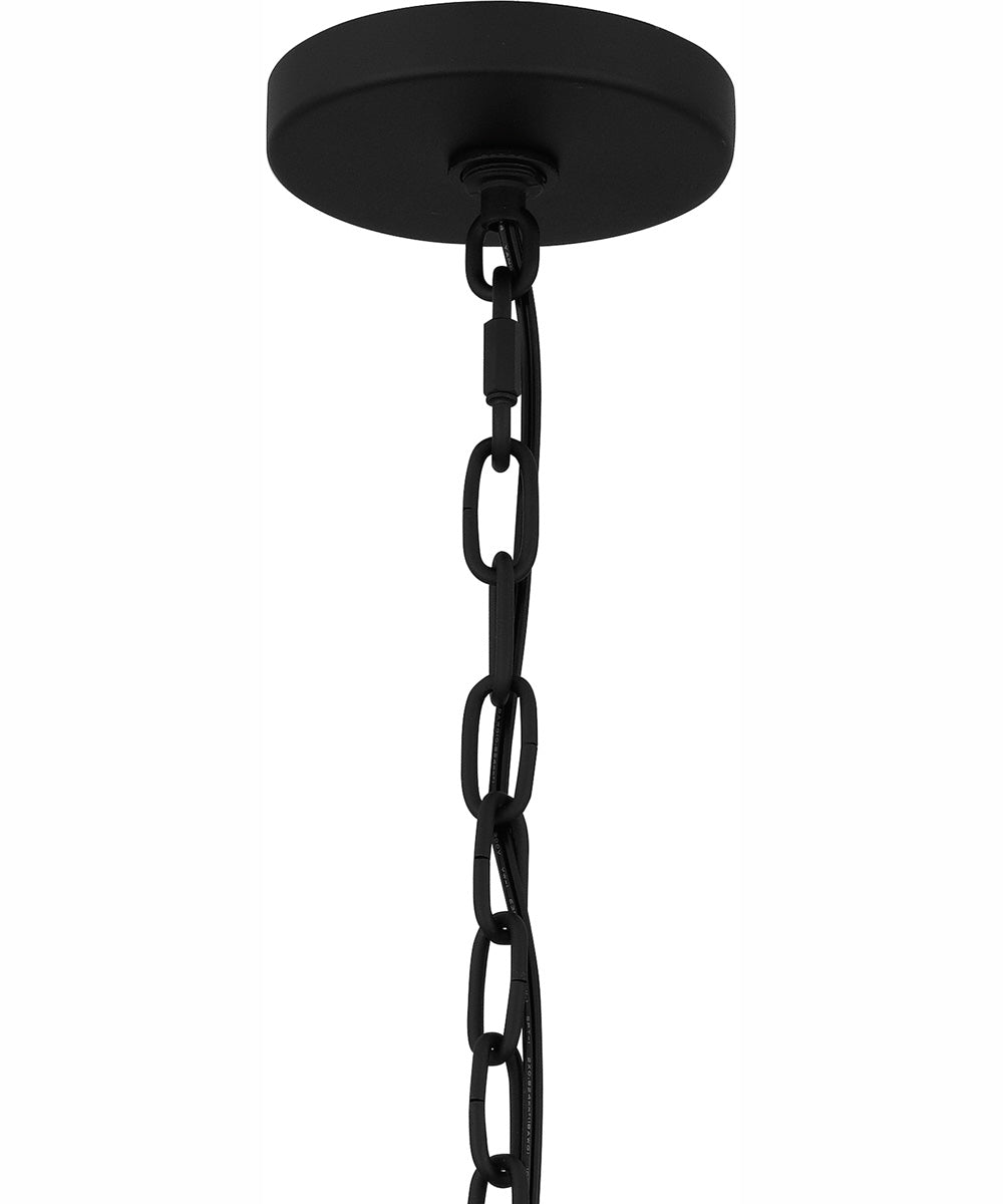 Damien 4-light Pendant Earth Black