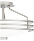 Emile 3-light Semi Flush Mount Brushed Nickel