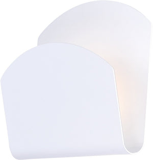 9"W Alumilux LED Wall Sconce White