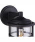 Voyage 1-Light Outdoor Wall Lantern Midnight