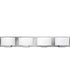 Mila 4-Light LED Vanity in Brushed Nickel