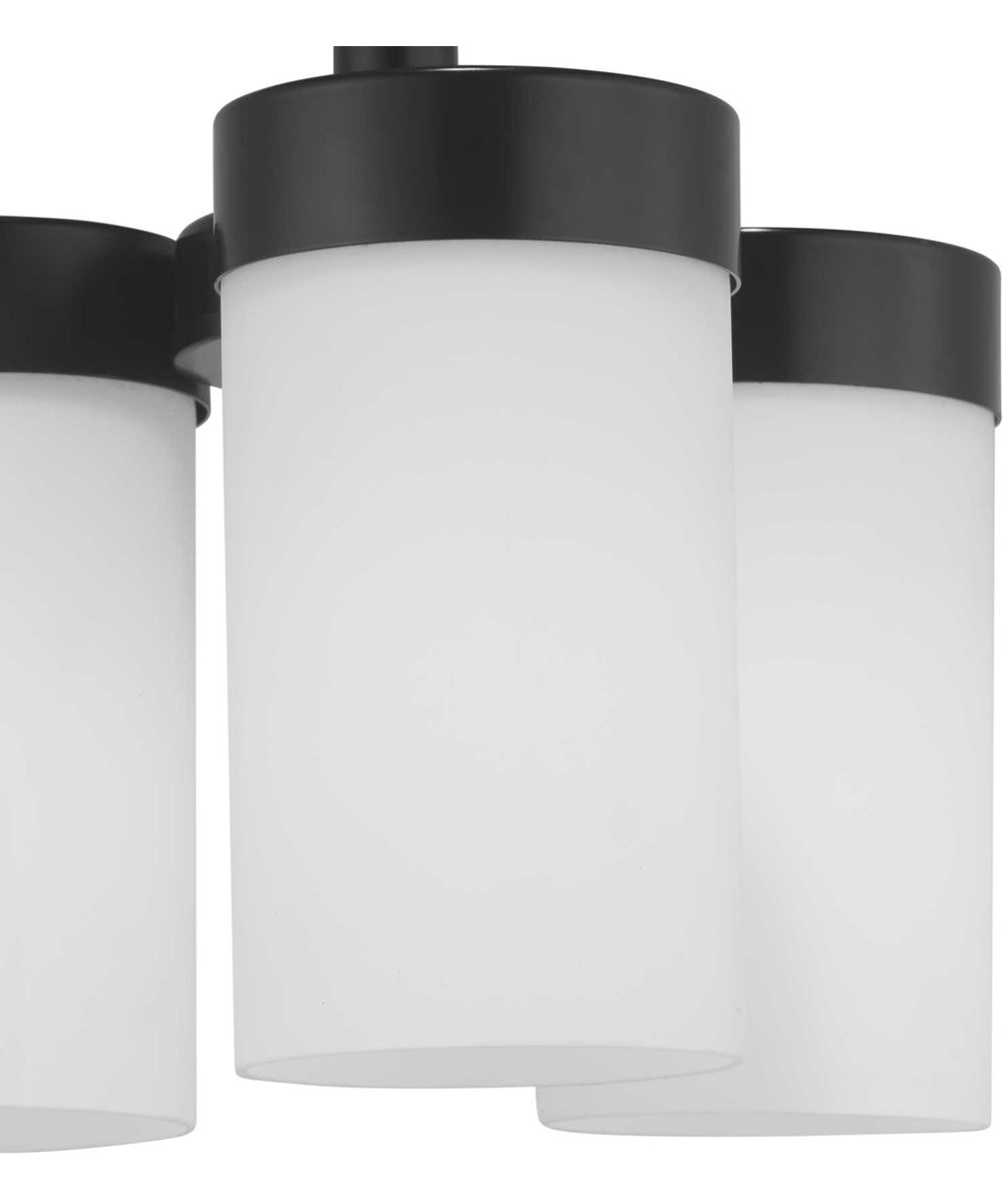 Elevate 3-Light 11-3/4" Flush Mount Matte Black