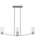 Acacia 3-light Island Light Brushed Nickel