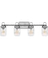 Penley 4-Light Four Light Vanity in Polished Nickel