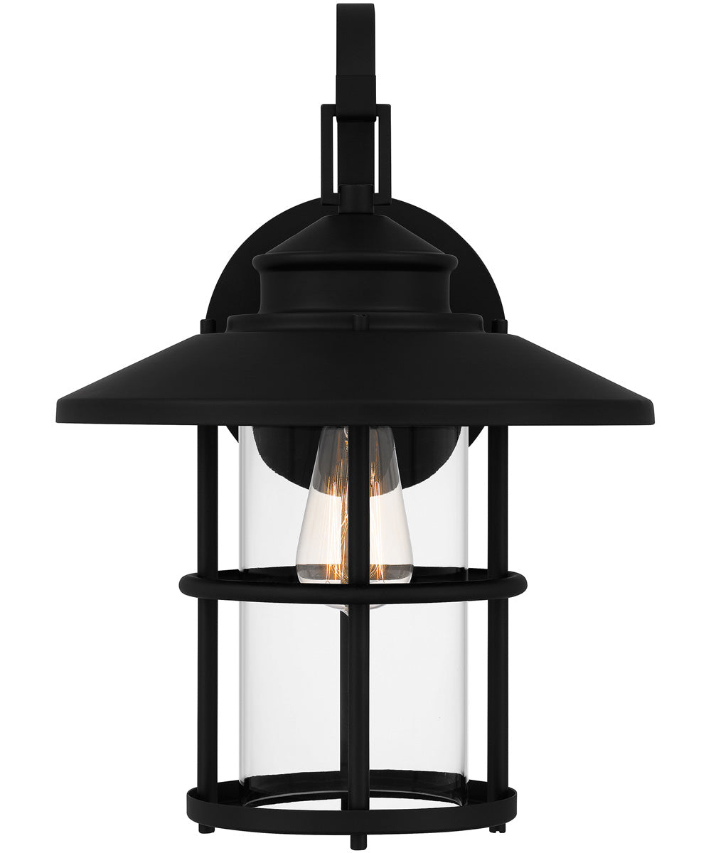 Lombard Large 1-light Outdoor Wall Light  Coastal Armour Aluminum Matte Black
