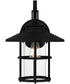 Lombard Large 1-light Outdoor Wall Light  Coastal Armour Aluminum Matte Black