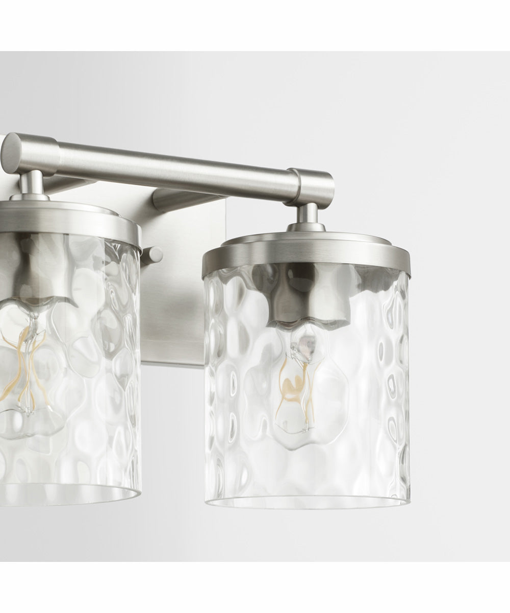 Starky 2-light Bath Vanity Light Satin Nickel