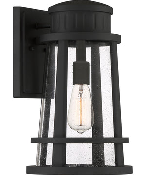 Dunham Large 1-light Outdoor Wall Light  Coastal Armour Earth Black