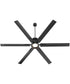 80" Zeus Patio Ceiling Fan Matte Black