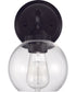 Glenda 1-Light Wall Sconce Flat Black