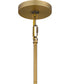 Quoizel Piccolo Pendant 1-light Mini Pendant Aged Brass
