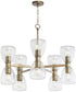 Relo 10-light Chandelier Dark Brass