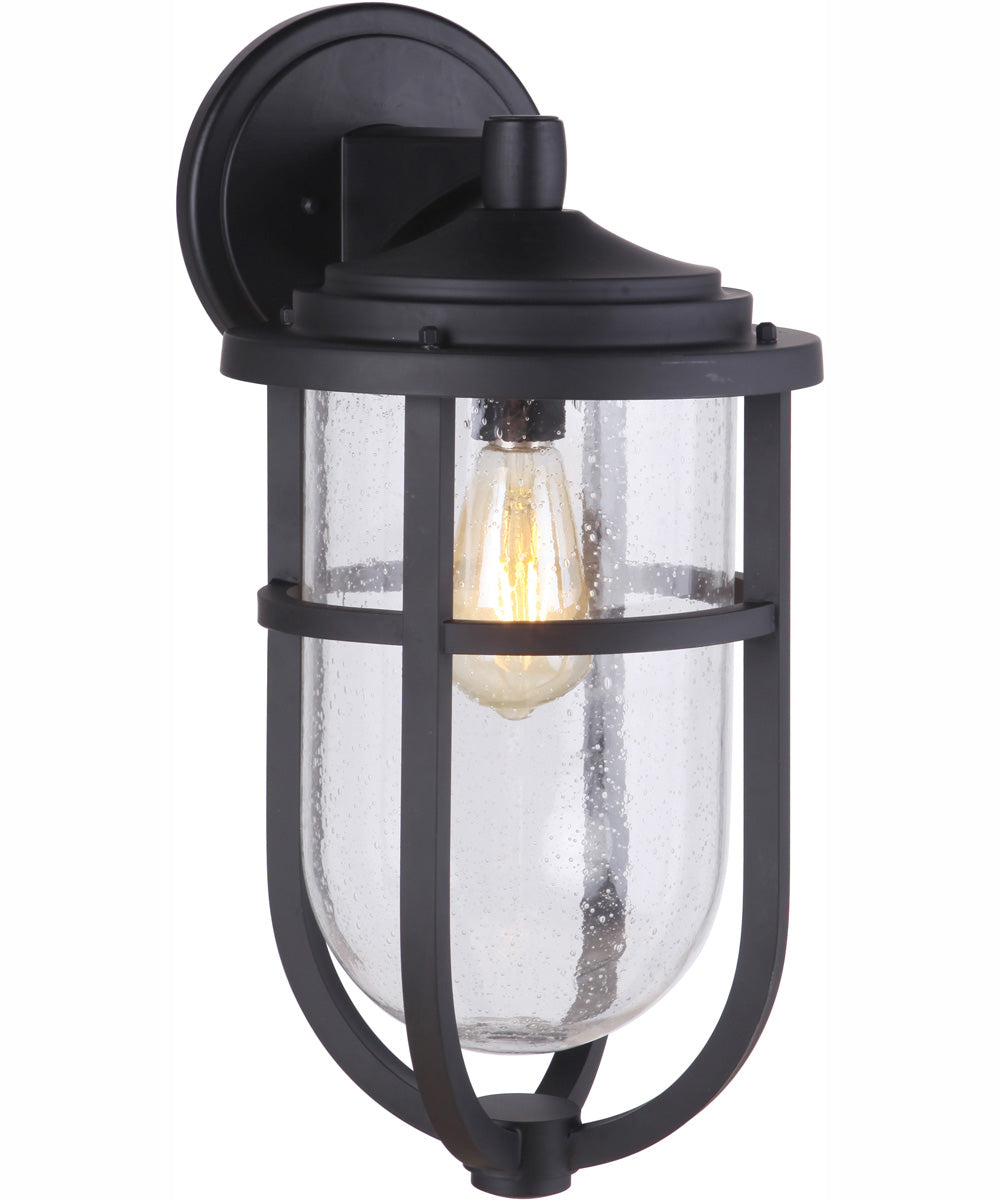 Voyage 1-Light Outdoor Wall Lantern Midnight