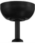 52" Rugged 2-Light Indoor/Outdoor Ceiling Fan Flat Black/Painted Nickel