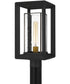 Infinger Large 1-light Outdoor Post Light  Coastal Armour Earth Black