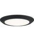 Verge  Flush Mount Earth Black
