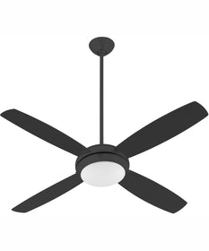 52" Expo 2-light Ceiling Fan Matte Black