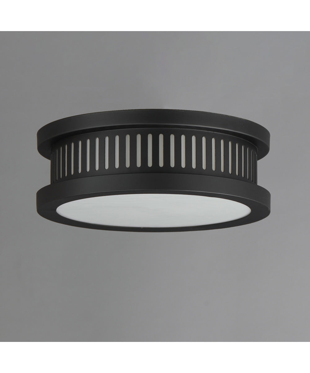 Oxford Outdoor 3-Light Flush Mount Black