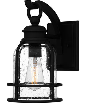 Bowles Small 1-light Outdoor Wall Light Earth Black