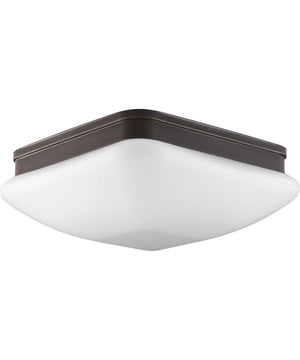 Appeal 3-Light 13" Flush Mount Antique Bronze