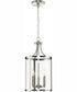 Gilliam 3-Light New Traditional Hall & Foyer Brushed Nickel