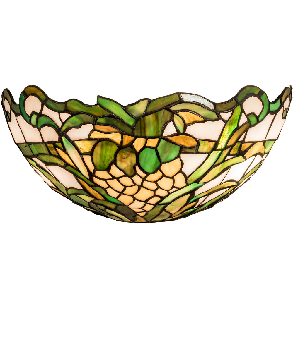 13"W Welcome Pineapple Wall Sconce