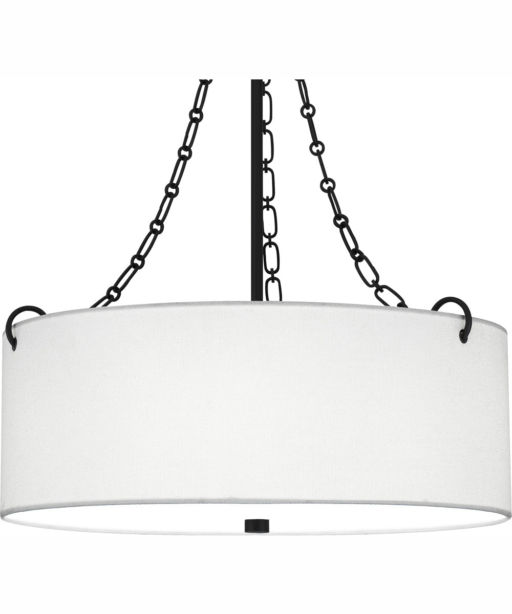 Quoizel Oversized Pendant 4-light Pendant Matte Black