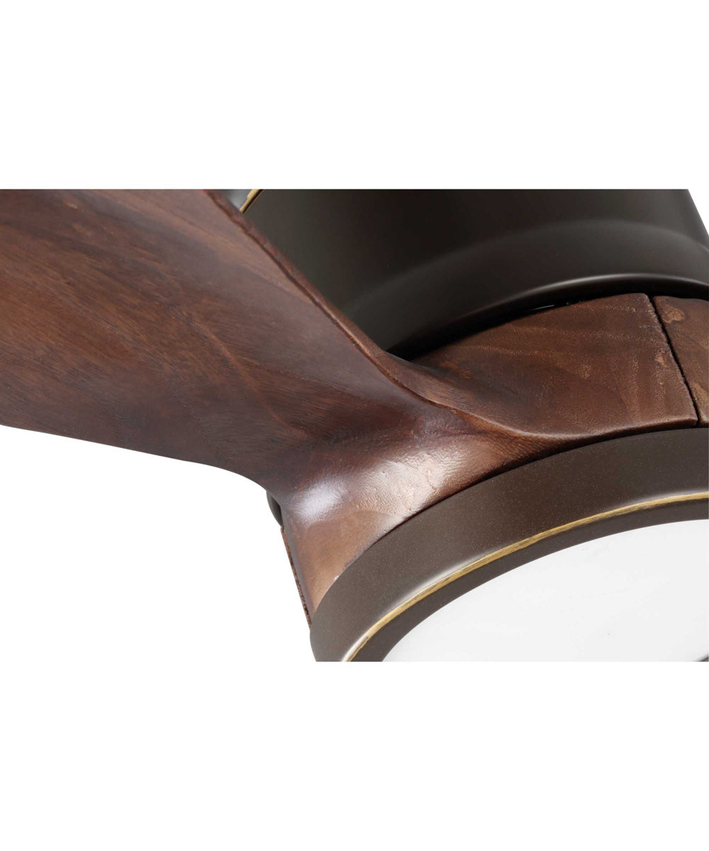 Farris 3-Blade Carved Wood 60" Ceiling Fan Oil Rubbed Bronze