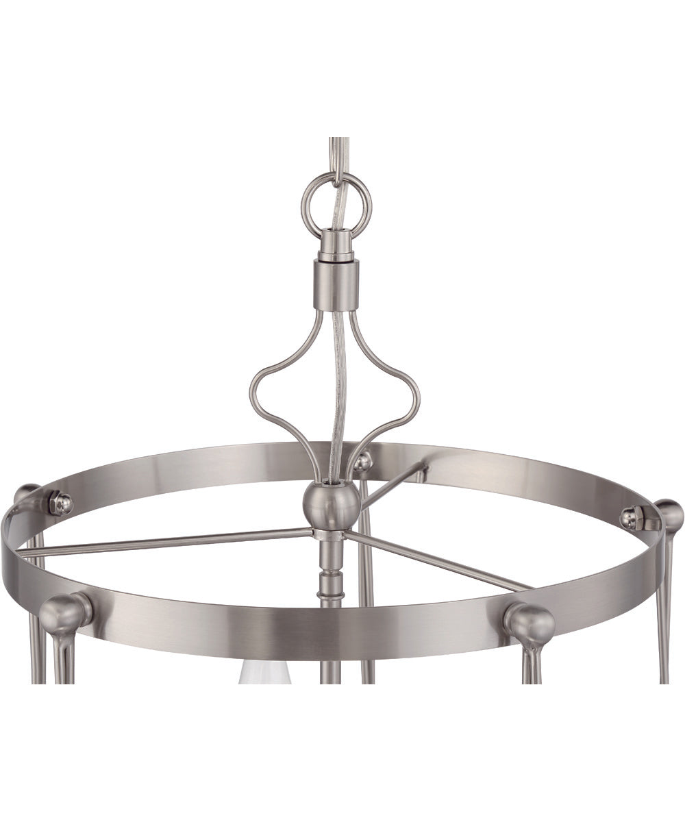 Jolenne 6-Light Foyer Brushed Polished Nickel