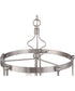 Jolenne 6-Light Foyer Brushed Polished Nickel