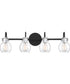 Andrews Extra Large 4-light Bath Light Earth Black