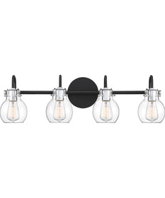 Andrews Extra Large 4-light Bath Light Earth Black