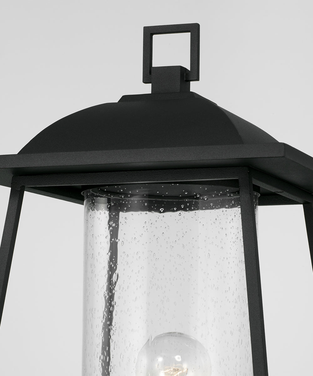 Durham 1-Light Outdoor Post-Lantern Black