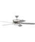 Pro Plus 112 Slim Light Kit 1-Light Specialty Ceiling Fan (Blades Included) Brushed Satin Nickel