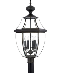 Newbury Extra Large 4-light Outdoor Post Light Medici Bronze