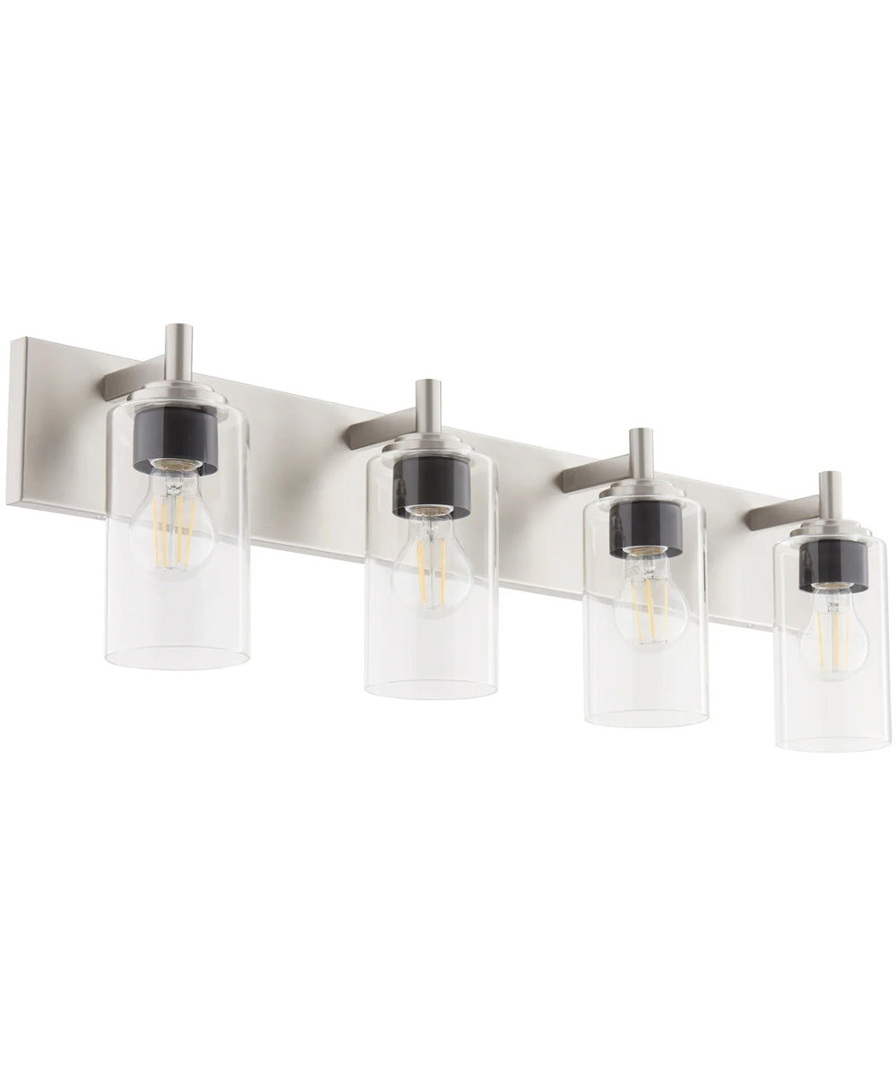 Fallstaff 4-light Bath Vanity Light Satin Nickel