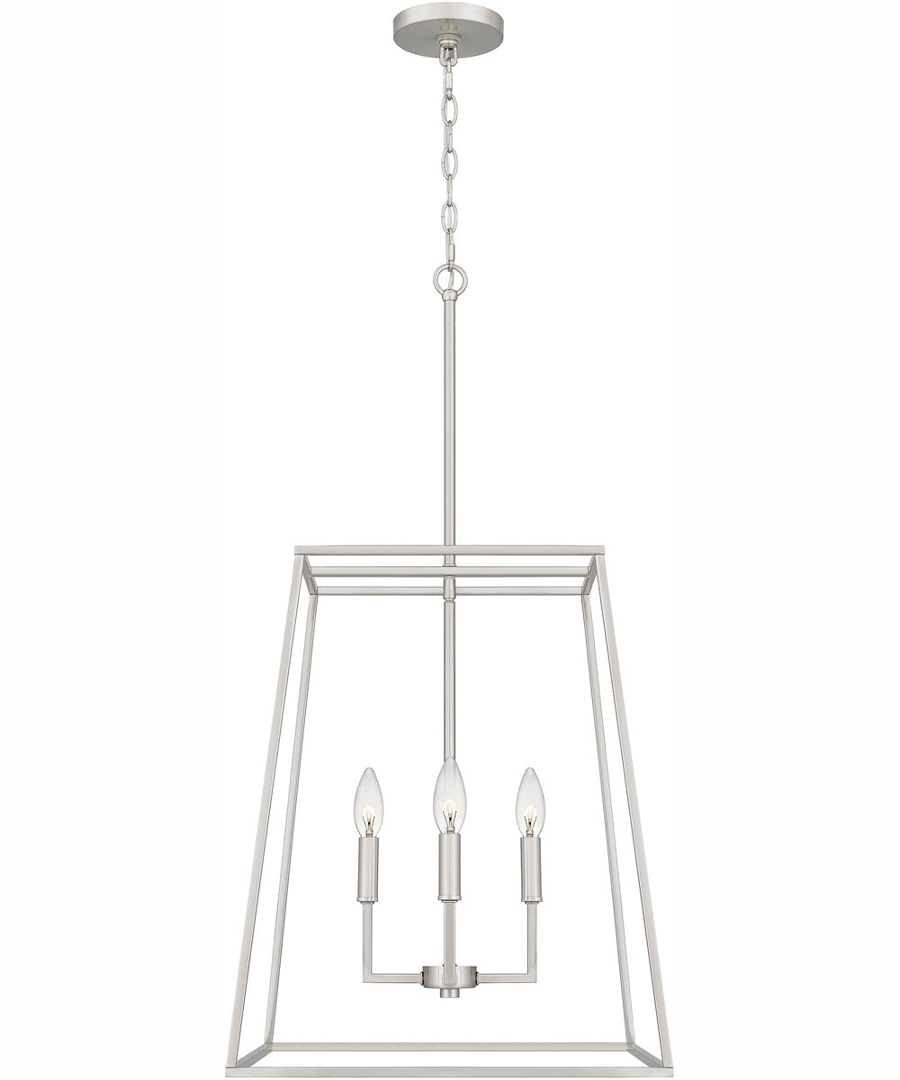Prescott Large 4-light Pendant Brushed Nickel