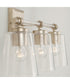 Breigh 3-Light Vanity Brushed Champagne
