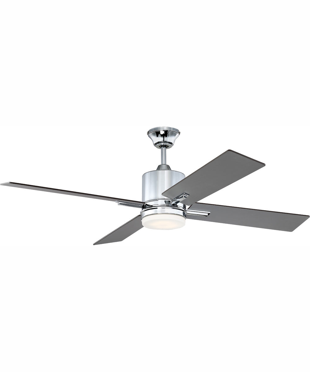 52" Teana 1-Light Ceiling Fan Chrome