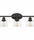 Caverly Large 3-light Bath Light Bronze