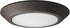 10"W 1-Light LED Close-to-Ceiling Light Mahogany Bronze