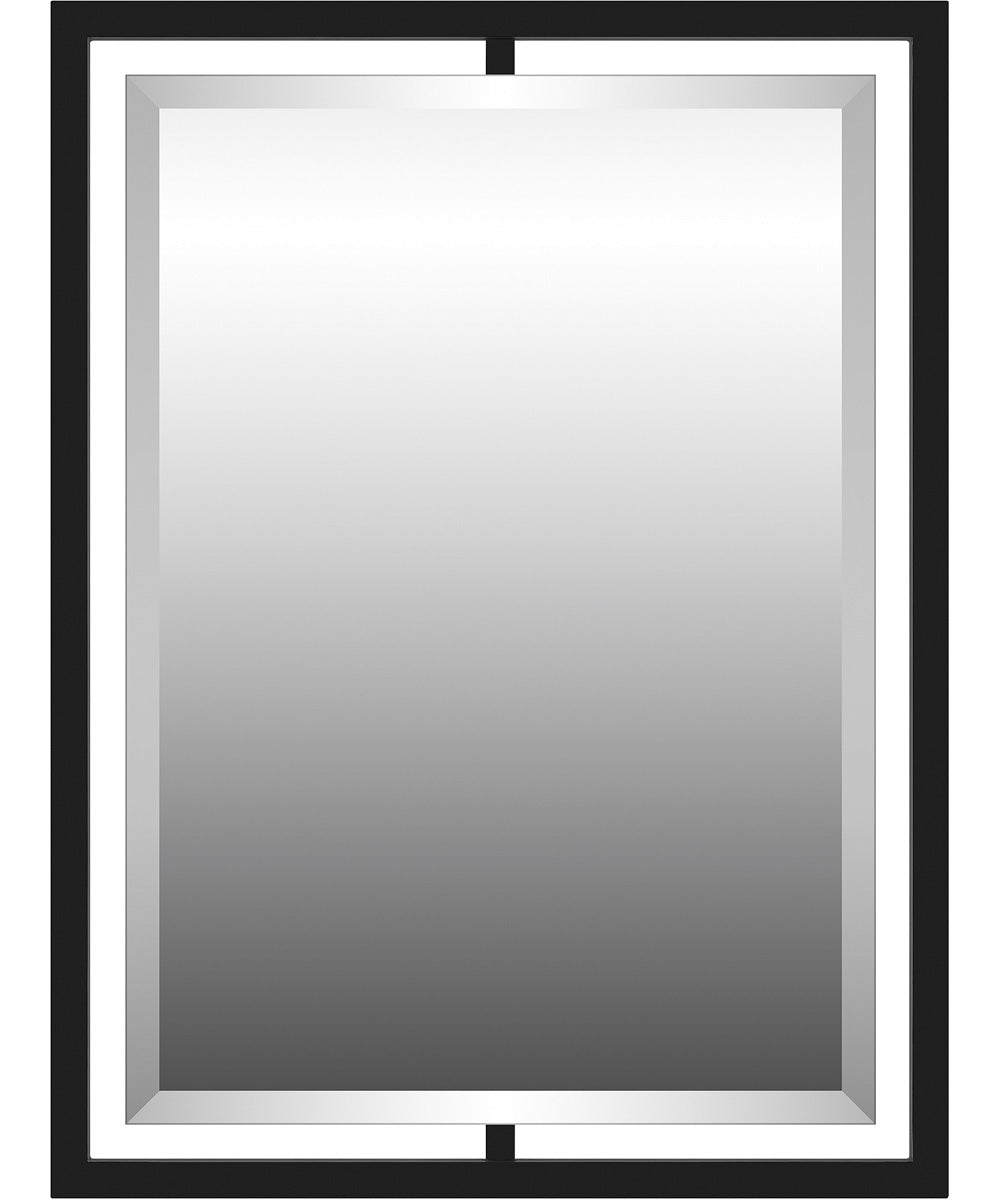 Quoizel Reflections Large Mirror Matte Black